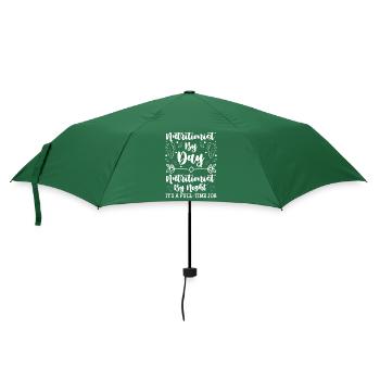 Nutrition Health Job - Umbrella (small) - bottlegreen - Front