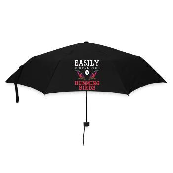 Oiseaux Diversité colorée - Parapluie standard - noir - Devant