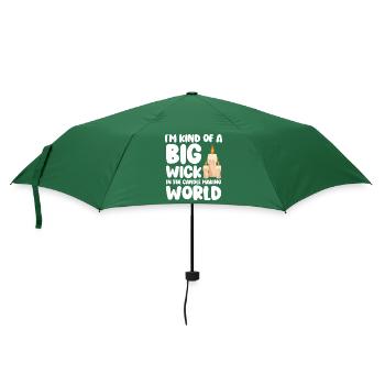 Candle Date Warm Passion - Umbrella (small) - bottlegreen - Front