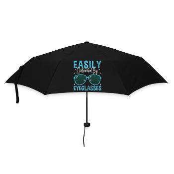 Visual Aid, Ophthalmologist, Optometry - Umbrella (small) - black - Front