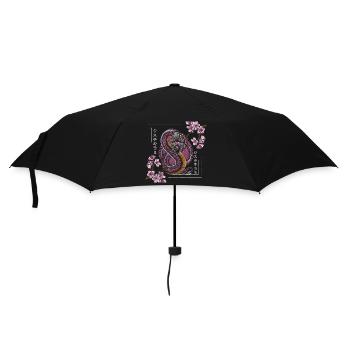 Orient Culture Code of Honor - Umbrella (small) - black - Front