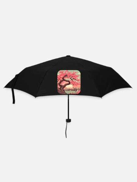 Japon Tour du Monde Vacances Culture - Parapluie standard - noir