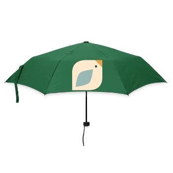 Oiseau doux - Parapluie standard - vert bouteille - Devant