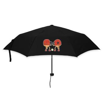 Table tennis Power burst table tennis bat - Umbrella (small) - black - Front