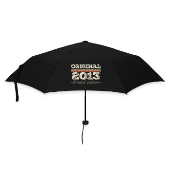 Legend since 2013 Born in 2013 Birthday 2013 - Umbrella (small) - black - Front