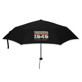 Legende seit 1949 Geboren 1949 Geburtstag 1949 - Regenschirm (klein) - Schwarz - Vorne