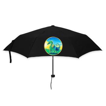 Dragon Farah - Sonja Ariel von Staden - Umbrella (small) - black - Front