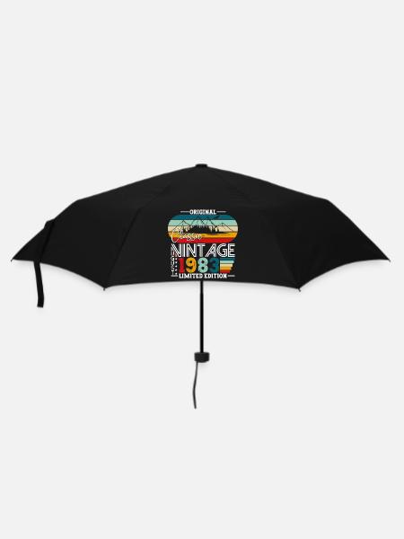 Né en 1983 cadeau de 39e anniversaire August Fun - Parapluie standard - noir
