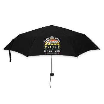 Vintage Cadeau Anniversaire 14 Ans Février 2009 - Parapluie standard - noir - Devant
