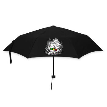 Traffic light Rest in Peace RIP - Umbrella (small) - black - Front