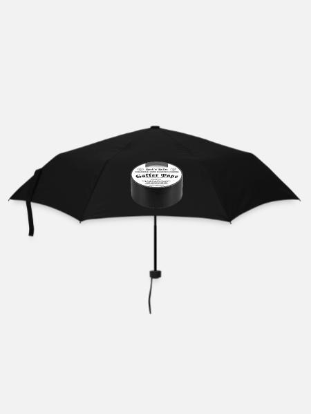 Gaffer Tape Rock Tee - Umbrella (small) - black