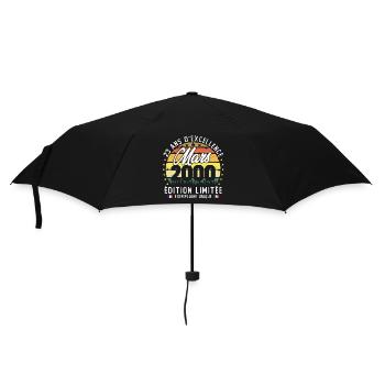 Vintage Cadeau Anniversaire 23 Ans Mars 2000 - Parapluie standard - noir - Devant