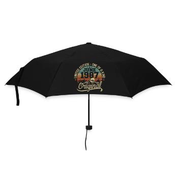 1987 June 1987 original - June 1987 Anniversary - Umbrella (small) - black - Front