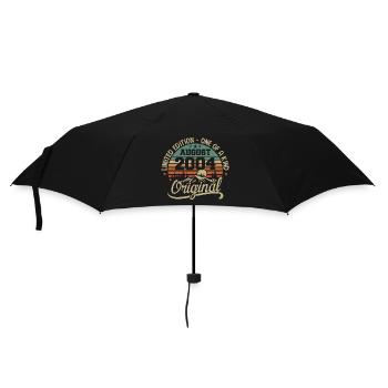 August 2004 Birthday Gift - Born in August 2004 - Umbrella (small) - black - Front