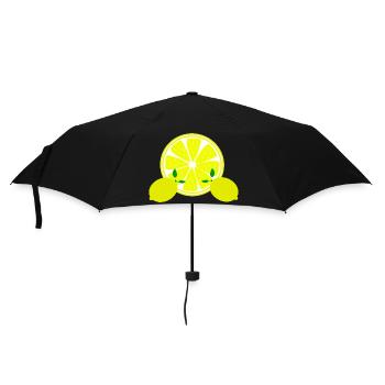 Lemon Lime Lime - Umbrella (small) - black - Front