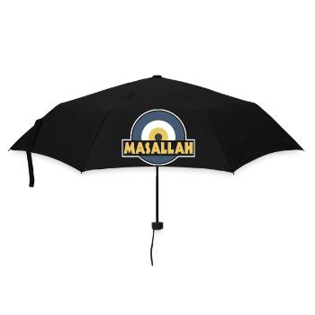Nazar - Regenschirm (klein) - Schwarz - Vorne