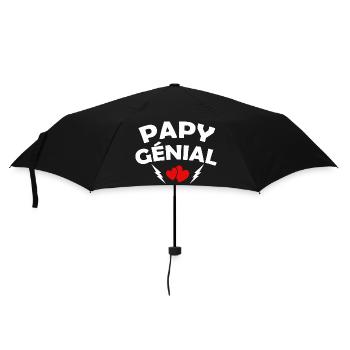 papy génial / humour grand-père / papy formidable - Parapluie standard - noir - Devant