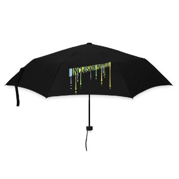 inclusion matters Logo Quote - Umbrella (small) - black - Front
