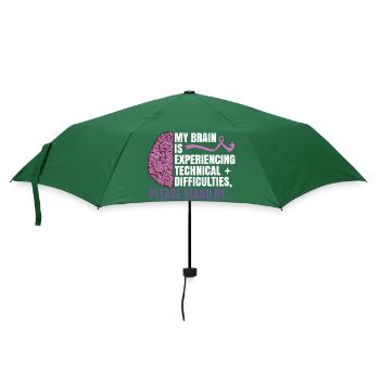 Epilepsy Awareness Designs for Men - Umbrella (small) - bottlegreen - Front