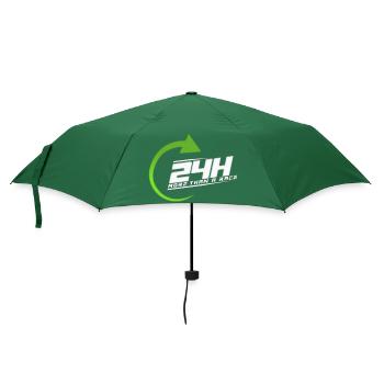 24h - Regenschirm (klein) - Flaschengrün - Vorne