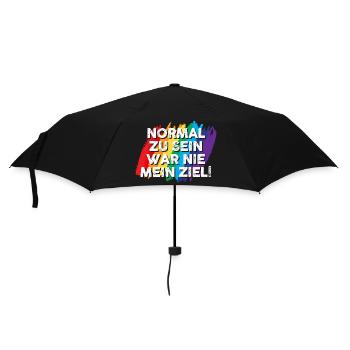 Schullehrerin Lehrerin - Regenschirm (klein) - Schwarz - Vorne