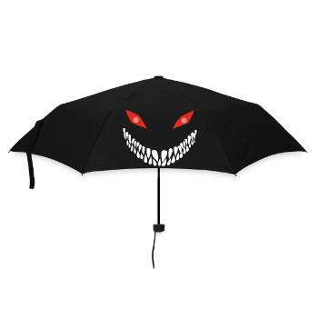 Carnivorous Smile - Umbrella (small) - black - Front