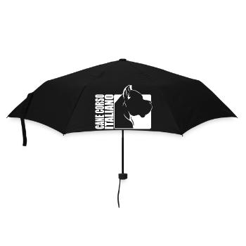 Cane Corso Italiano Profil Chiens Chien Wilsigns - Parapluie standard - noir - Devant