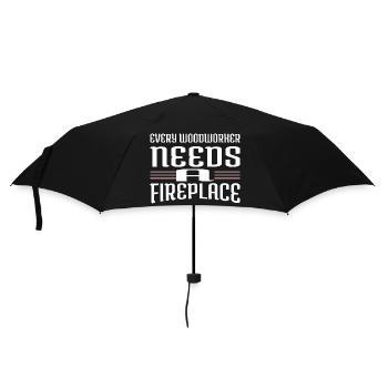 Meilleurs t-shirts de salle de bingo Hearbeat forestier - Parapluie standard - noir - Devant