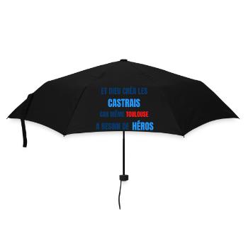 CASTRES - Parapluie standard - noir - Devant