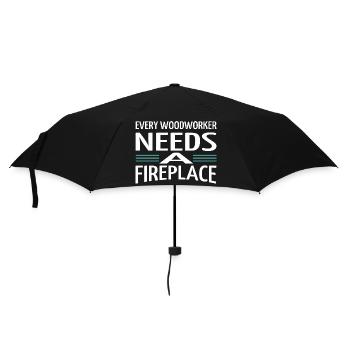 Union Charpentier T-shirts Blogger Charpentier T-shirts - Parapluie standard - noir - Devant