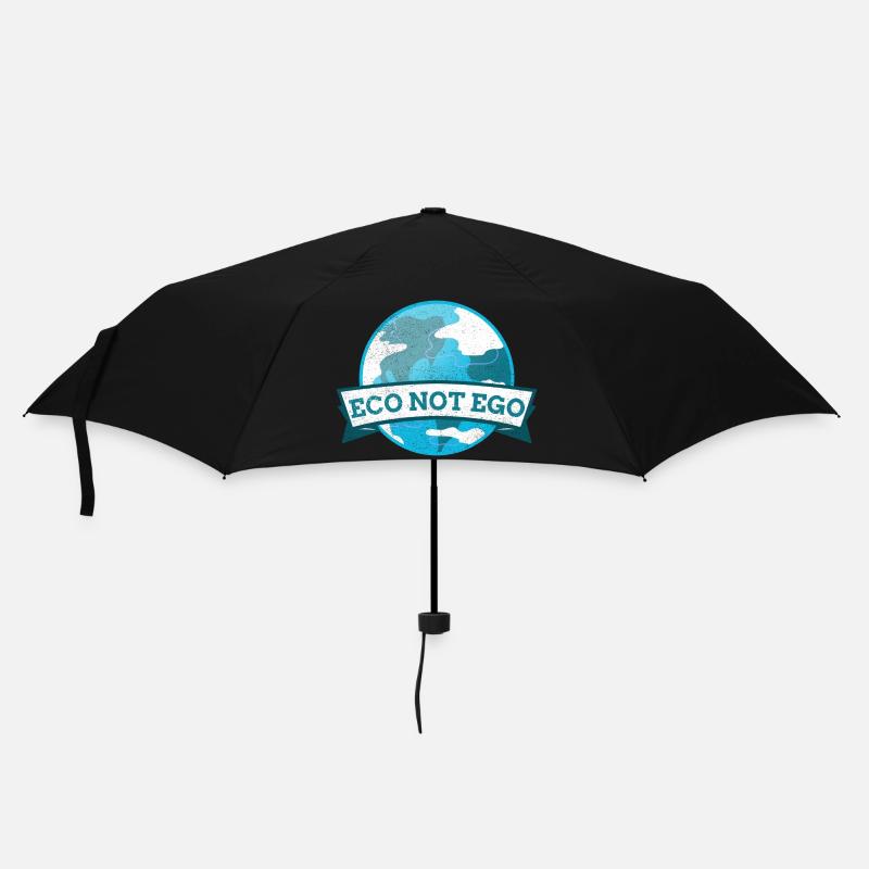 Eco not Ego - Umbrella (small) - black