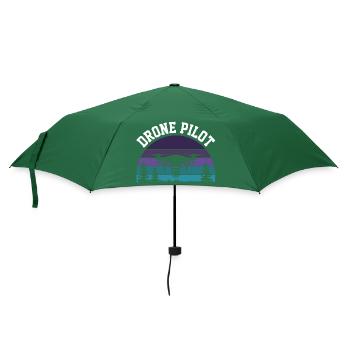 Pilote de drone - Parapluie standard - vert bouteille - Devant