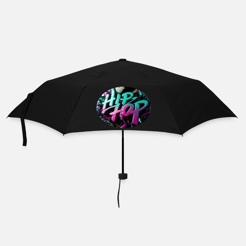 hip-hop T - Regenschirm (klein) - Schwarz