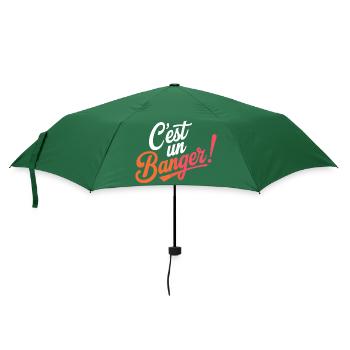 C'est un banger! - Parapluie standard - vert bouteille - Devant