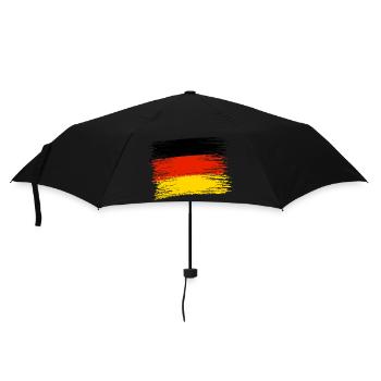 GERMAN FLAG - Umbrella (small) - black - Front
