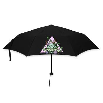 Druid | RPG | Magical | Nerdy Stuff | Handmade | - Umbrella (small) - black - Front