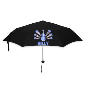 Billy as a musical instrument - Umbrella (small) - black - Front
