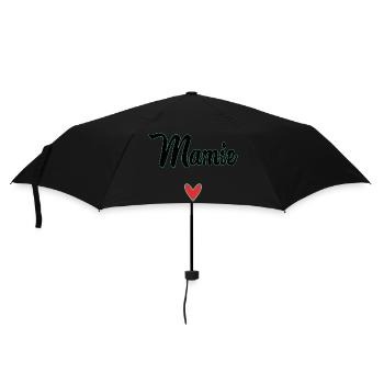 MAMIE. FÊTE DES MÈRES. BONNE FÊTE MAMIE. JE T'AIME - Parapluie standard - noir - Devant