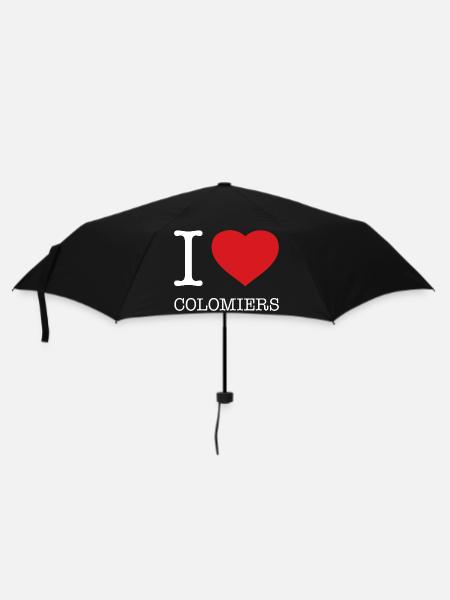 J’adore Colomiers - Parapluie standard - noir