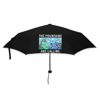 Camping Scouts Mountain Hiking Forest Campers Adve - Umbrella (small) - black - Front