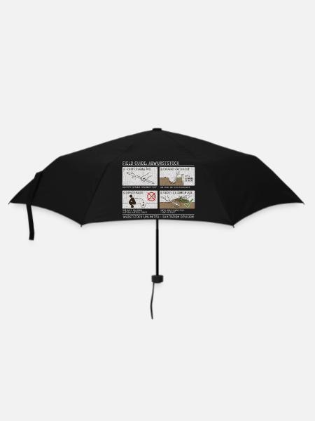 Field Guide: Wilderness Waste Sanitation - Umbrella (small) - black