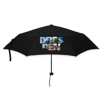 Dresden Sachsen Deutschland - Regenschirm (klein) - Schwarz - Vorne