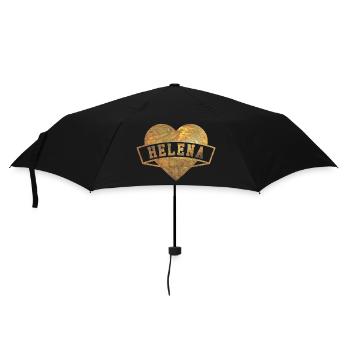 Helena Hearts Gold - Parapluie standard - noir - Devant
