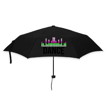 Tanzmusik - Regenschirm (klein) - Schwarz - Vorne