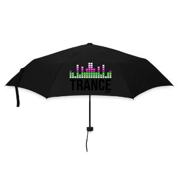 Trance music quote - Umbrella (small) - black - Front