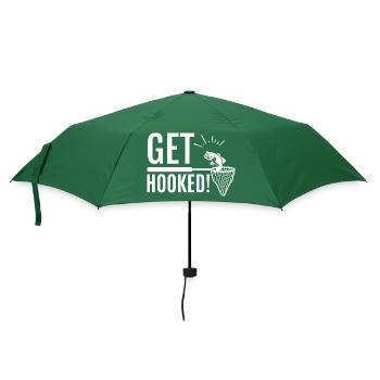 I love fishing - Umbrella (small) - bottlegreen - Front