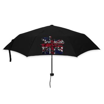 VINTAGE 1958 UK 68TH BIRTHDAY - Umbrella (small) - black - Front