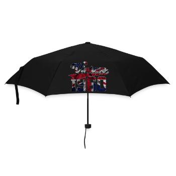 VINTAGE 1960's UK 66TH BIRTHDAY - Umbrella (small) - black - Front