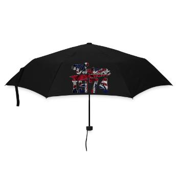 MILLÉSIME 1974 52E ANNIVERSAIRE BRITANNIQUE - Parapluie standard - noir - Devant
