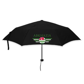 J’aime l’Abkhazie, T-shirt design de style élégance - Parapluie standard - noir - Devant